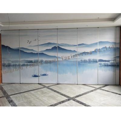 China Separação acústica alta dos divisores de sala do desempenho do estilo de China que desliza a parede à venda