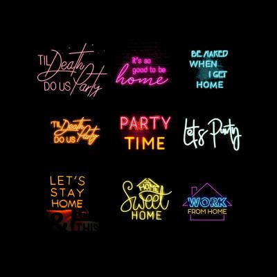 China Buildings Factory Free Design Realize Any LOGO Font Pattern Letter Neon Light LED Letters Custom Neon Sign for sale