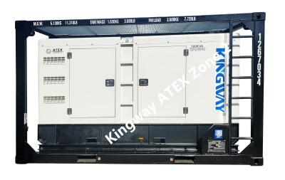 China 300KVA Kingway ATEX Certified Zone 2 Cummins Explosion Proof Silent Diesel Generator Set for sale