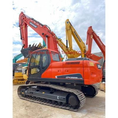 Cina Spedizione gratuita Escavatore usato Corea Escavatore usato Doosan DX225 DX225LC Crawler in vendita