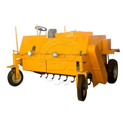China 500-700 m3/h Capacidade Máquina de mistura de composto Turner Solução para compostagem de fertilizantes à venda