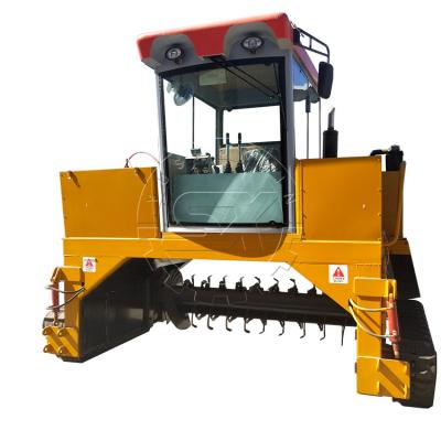China 3500*2900*2800mm Máquina de mistura de compostagem por rastreador para gestão ecológica dos resíduos alimentares à venda