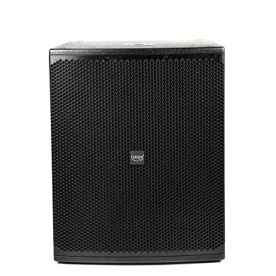 China NO DASN SCE18S1 18 Inch RMS 400W Class D Amplifier Powered Bass Professional Audio Subwoofer Active Wood Speaker for sale