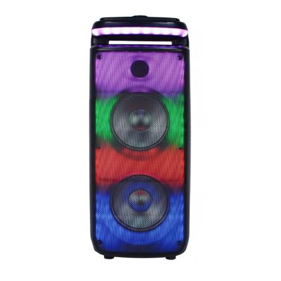 China DASN JB208A LED Colorful Light Professional Audio Drum Party DJ Karaoke Game BT Powered Active Plastic Wireless Portable Speaker for sale