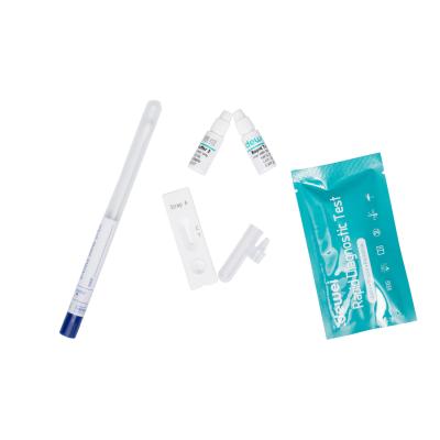 中国 抗原Strep A綿棒のグループAの連鎖球菌による診断急速なテスト カセット装置ストリップ 販売のため