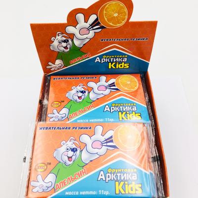 China Wholesale Strip Shape Fruity Bubble Gum Per Month 200 Tons for sale