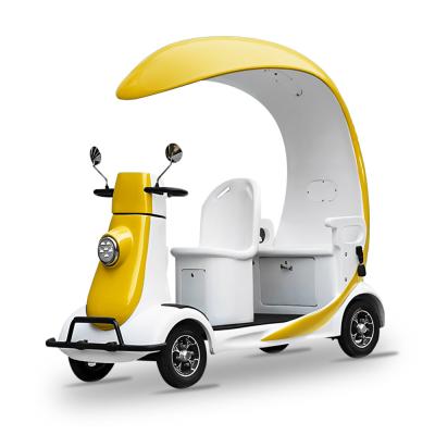 Китай Золото 48 V / 40 AH FRP Туристические транспортные средства Дубайский торговый центр продается