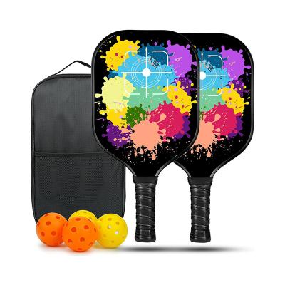 China Durable China Wholesale High Quality Carbon Fiber and PP Honeycomb Pickleball Paddle racket for sale