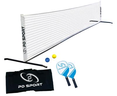 China Professional Tournament High quality PE portable Pickleball tennis nets ECO-friendly pickleball Net portable inflatable Pickleball Tennis Net for sale
