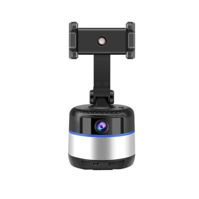 China Amazon Hot Selling Adjustable 360 Degree Shooting Smart Automotive Tracking Gimbal Phone Holder for TikTok Youtube Live Streaming Broadcast for sale