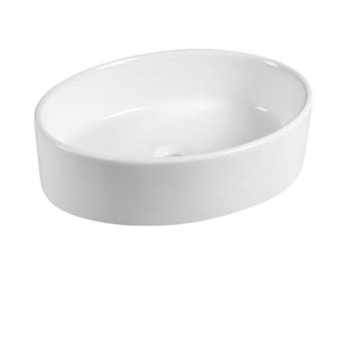 China Modern Modern Ceramic Material oval Wash Basin Bathroom ceramic vanity sink porcelain sink ceramic sink bathroom basin for sale