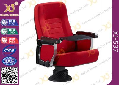 China PU Molded Foam Anti Stained Meeting Hall Chairs With Acoustical Board Damping Recovery for sale