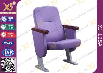 Chine Chaises complètement tapissées pourpres d'amphithéâtre de couverture dans le repos arrière court à vendre