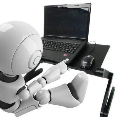 China Smart Bedside Home Office Computer Laptop Base 360 Rotation Foldable+Adjustable Foldable Computer Table With Mouse Pad for sale