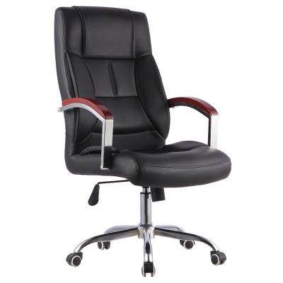 China High Back Steelcase Extendable Leather Office Computer Chair With Unique Boss Design Style for sale