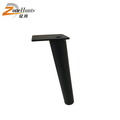 China High Quality SMOOTH Chrome Decorative Iron Sofa Leg Sofa Office Furniture Metal Legs Chrome Metal Angled Base for sale