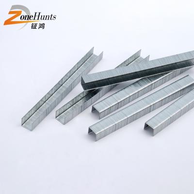 China Buyer Demand Building Nail Furniture Staples 10J 1010J Series 20Ga 1006 1008 1010 1013 1016 Sofa Staple for sale