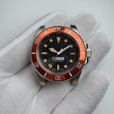 China Water Resistant NH35 Machinical Movement Watch Mod SKX007 Luminous 40mm Sapphire Glass Stainless Steel Case Mens GMT Strap Automatic Dial Green for sale