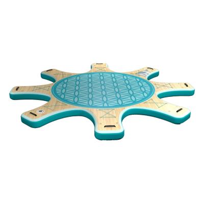 China Hot Selling Inflatable Floating Yacht Pads Water Pads Leisure Pads Inflatable Floating Dock for sale