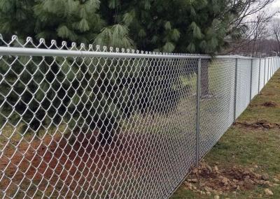 China cerca revestida de la alambrada del cinc de 40x40m m, diámetro Diamond Wire Mesh Fencing de 1.8m m en venta