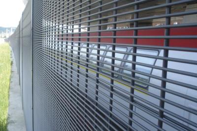 China Staal 7ft Hoge Anti beklimt het Schermen met 76x12.7mm Mesh For Commercial Te koop