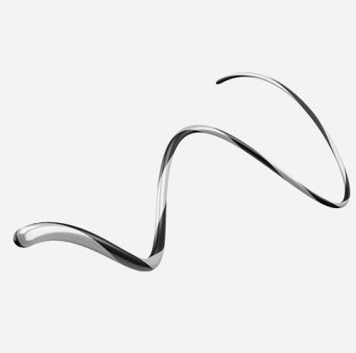 China Zebra Nitinol Core Guidewire Black and white striped pattern Straight Tip High Visualization under X-ray Endoscope for sale