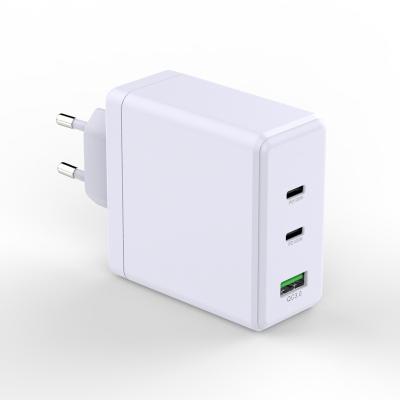 China Gan 3 Port 2 Fast Factory Gan Charging Speed 100W Car Adapter UK Mobile Phone Travel Usb CB Plug High Rate Type C Desktop Charger qc3.0 100w for sale