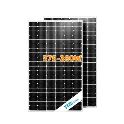 China Commercial Hot Sales PNG Solar Panel 370w 375w 380w 385w mono perc Solar Panel for solar system for sale