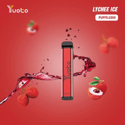 China Yuoto Dispossible Vape Xxl 2500puff Disposable E-Cigarettes Vape from china for sale