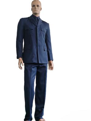 China Navy Blue 45% Wool Military Uniform Winter Long Sleeve Ceremonial Dress for sale