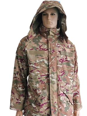 China Tactical Camo Combat Jacket Thermal Regulating & Breathable Field Coat for sale