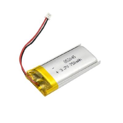 中国 LP852045 リチウムポリマー電池 750mah 3.7v リッチャージ可能なリポ電池 販売のため