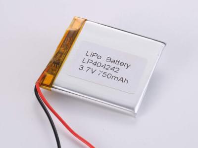 China Batería recargable de polímero de litio LP404242 750mah fábrica lp403050, lp403450, lp503442, lp503048, lp603040, lp303080 en venta