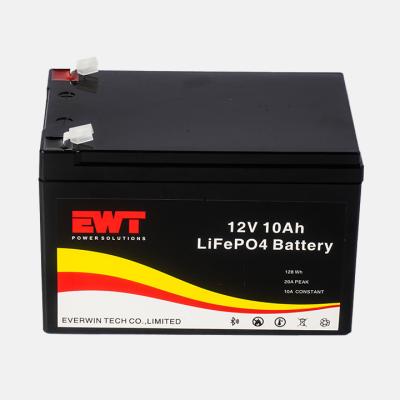 China High Capacity LifePo4 12.8V 10Ah Energy Battery Pack 2000 Working Cycles Long-lasting for sale