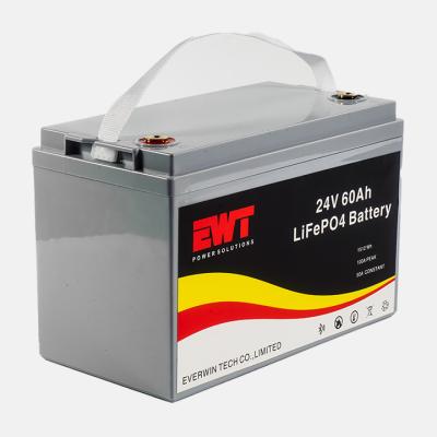 China 24V Lithium Iron Phosphate Battery LiFePO4 24V 60Ah Maximum Continuous Discharge Current 30A -20°C To 45°C for Electric Boats for sale