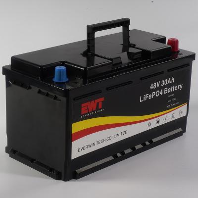 China Durable Design 48V Lithium Iron Phosphate Battery with Low Environmental Impact and CC/CP/VP Discharge Way for sale
