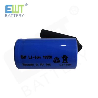 China High Capacity Lithium Ion Battery Pack with Cover Button Top Charging Voltage 4.2V Life Cycles Over 4000times for sale