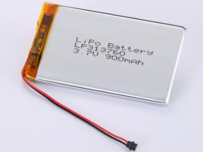 Cina LP313760 3,7V 900MAH batterie agli ioni di litio produttori Altre batterie al litio polimeriche di materiale anodico in vendita