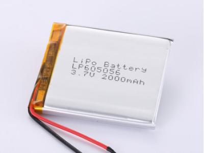 중국 LP605056 3.7V 2000MAH PCB 보호 폴리머 리?? 이온 재충전 셀 판매용