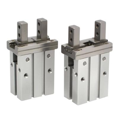 China Hot Acting Pneumatic Double Hole Hotels CHYF Sales MHZ2 16mm Component Cylinder Gripper Performance for sale