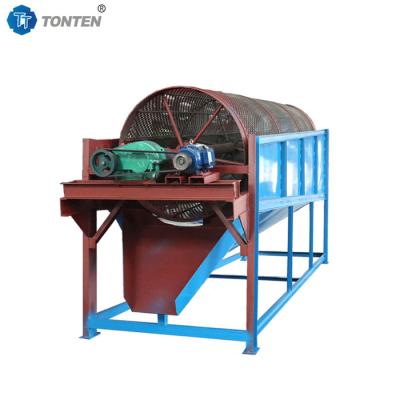 China Ertsand Grindstenen Scherm Separatie Machine Shaftless Drum Scherm Te koop