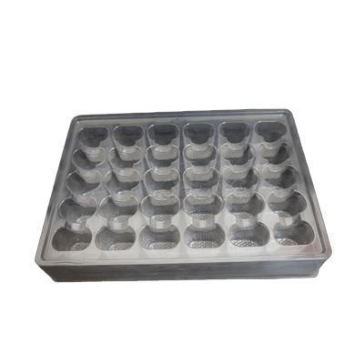 China Disposable plastic safety food grade food grade pp box, transparent egg plastic packaging storage box for sale