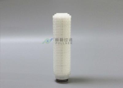 China 0.3μM Microporous High Viscosity Pleated Polyester Filter Cartridge Element for sale