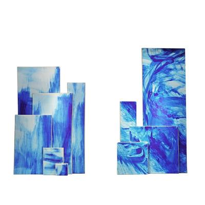China Europe SCIENTIFIC LABOR ORGANIZATION Display Design Seascape Oil Painting Retail Display Store Window Display Decoration for sale