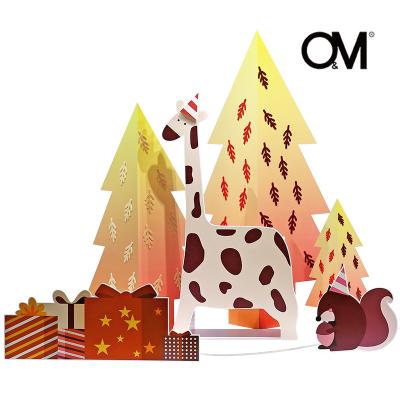 China China SCIENTIFIC LABOR ORGANIZATION Display Design Autumn Giraffe Creative Ornament Shop Decoration Ideas Window Display Props for sale