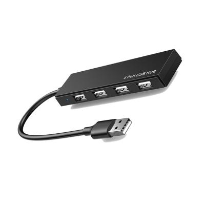 China Wholesale Black PC Case ABS USB Hub 2.0 Docking Station 480Mbps Transfer Speed For Macbook Laptop for sale