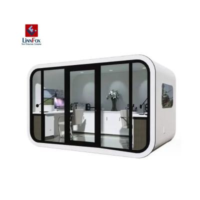 China Modern Fast install Prefab house camping capsule modular container house modular luxury prefabricated home glass house for sale