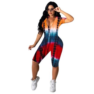 China Factory Wholesale Women's Overalls Shorts Women Overalls Breathable Denim Romper Women's Rompers for sale