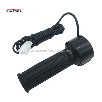 China Universal Electric Bicycle/Motorcycle/Scooter Speed Regulation Grips Throttle Grip 2.2M Wire Throttle for sale