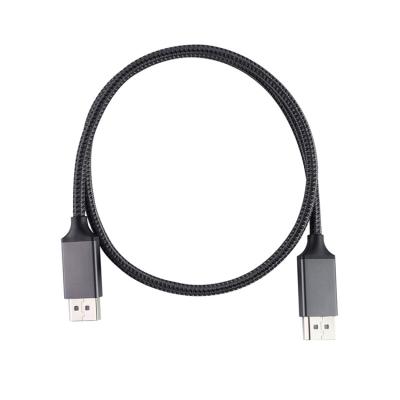 China COMPUTER 1M Braided Aluminum 4k*2k 60Hz DisplayPort to DisplayPort DP to DP Cable displayport for PC laptop for sale